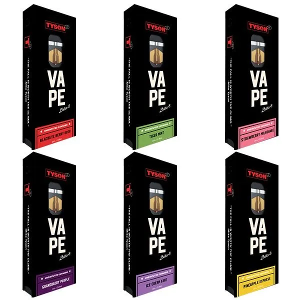 Tyson 2.0 Undisputed D8 Preheat Disposable